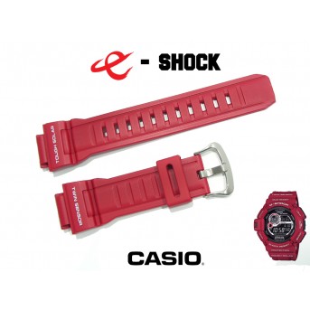 Pasek do Casio G-Shock G-9300RD-4, G-9300 czerwony 