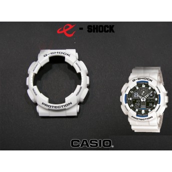 Bezel Casio G-Shock GA-100B-7A, GA-100, GA-110, GD-100, GD-110, GD-120, GA-120 biały matowy