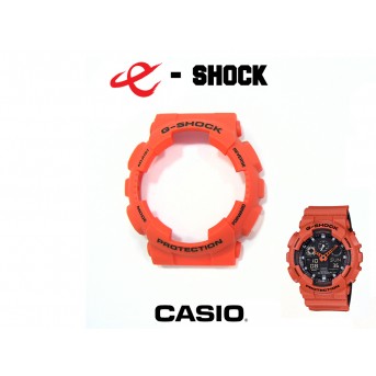 Bezel Casio GA-100L-4A, GA-100, GA-110, GA-120, GD-100, GD-120, GD-110 pomarańczowy matowy